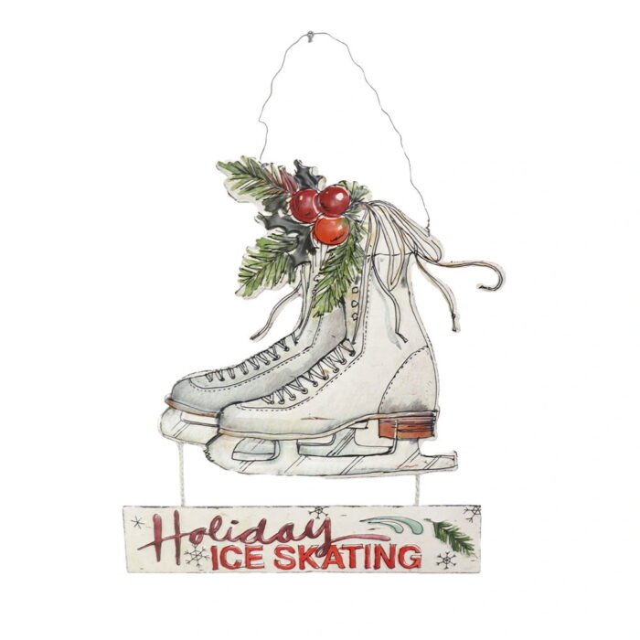 Buitengewoon de boet Wanddeco Schaatsen 30×43 cm