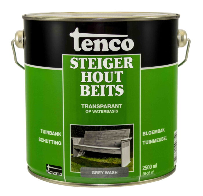 Tenco Steigerhoutbeits grey wash 2,5l verf/beits – grijs