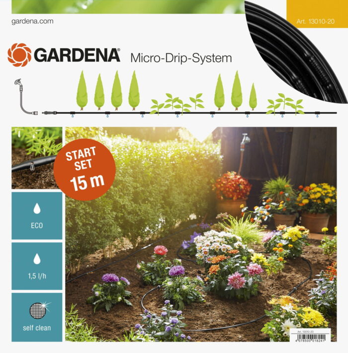 Gardena startset S voor rijplanten