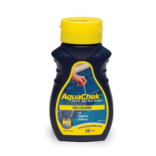 Alpc Aquacheck Yellow 50 Strips SCP – geel