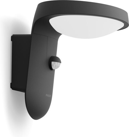 Philips Tyla solar wall light verlichting – zwart