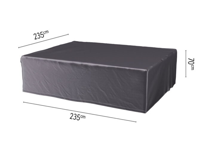 Aerocover Hoes loungeset 235 x 235 x 70 cm – grijs