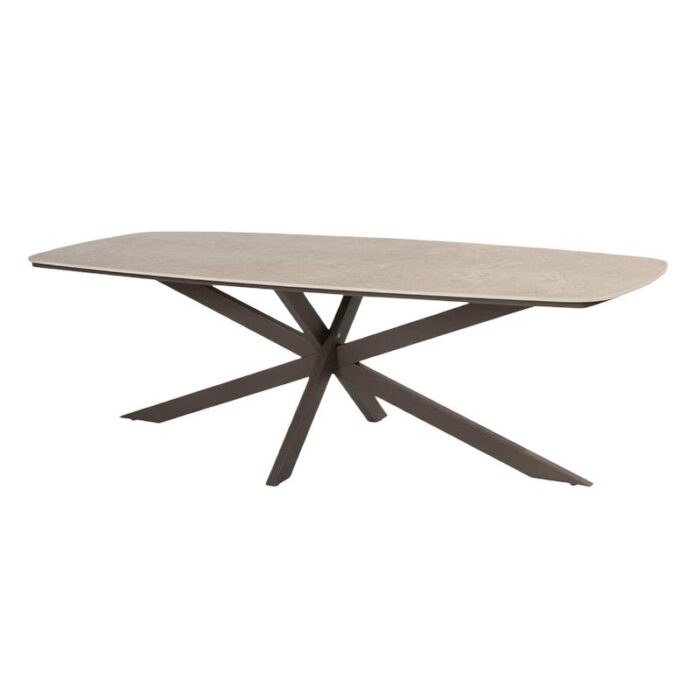 4so Prado Barrel Diningtafel Terre 240 cm