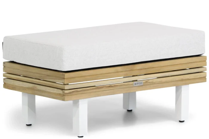 Lifestyle Garden Furniture Long Beach lounge coffee tafel - Old teak greywash