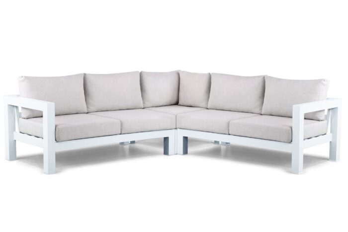 Lifestyle Garden Furniture Luca hoek loungeset 3-delig – Wit