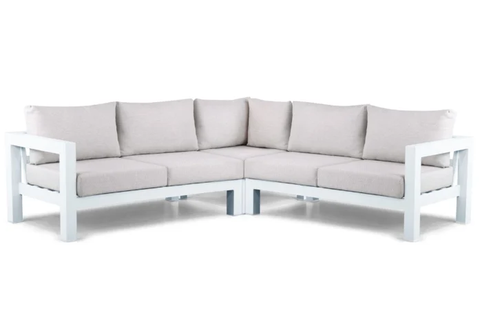 Lifestyle Garden Furniture Luca hoek loungeset 3-delig - Wit