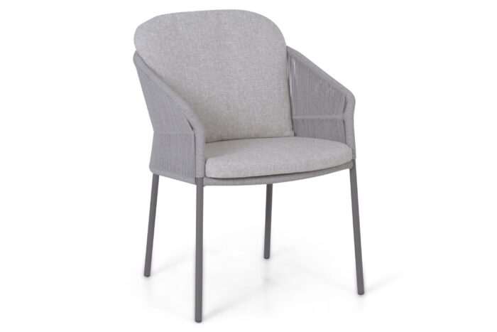 4 Seasons Outdoor Seasons Florence dining chair CARAMEL – Taupe-naturel-bruin
