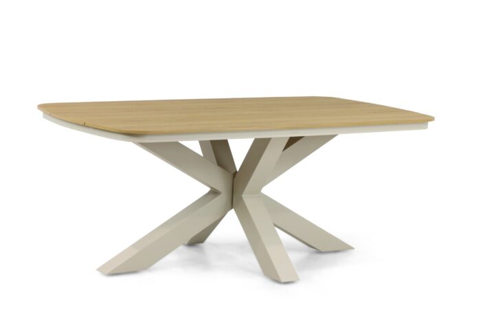 Lifestyle Garden Furniture Camila dining tuintafel 180 x 100 cm - Taupe-naturel-bruin
