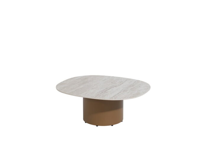 4so Sofie coffee tafel amber keramiek 70×80 cm