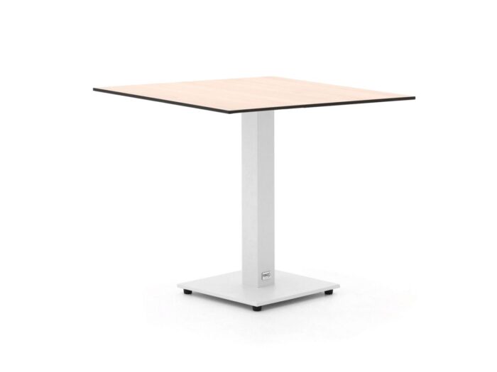 Forza Furniture Forza Orta tuintafel 80x80x73cm Laagste prijsgarantie! – Wit