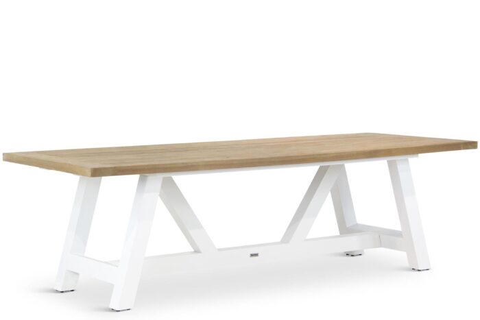 Lifestyle Garden Furniture Florence dining tuintafel 260 x 100 cm – Wit