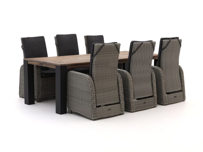 Intenso Furniture Intenso Umbria/ROUGH-X 240cm dining tuinset 7-delig verstelbaar Laagste prijsgarantie! – Bruin