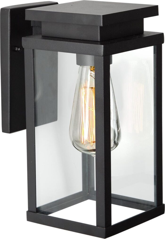 Ks verlichting Buitenlamp jersey zwart I K.S. Verlichting