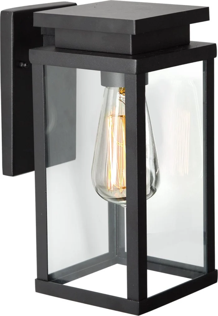Ks verlichting Buitenlamp jersey zwart I K.S. Verlichting