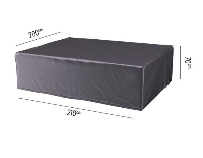Aerocover Hoes loungeset 210 x 200 x 70 cm – grijs