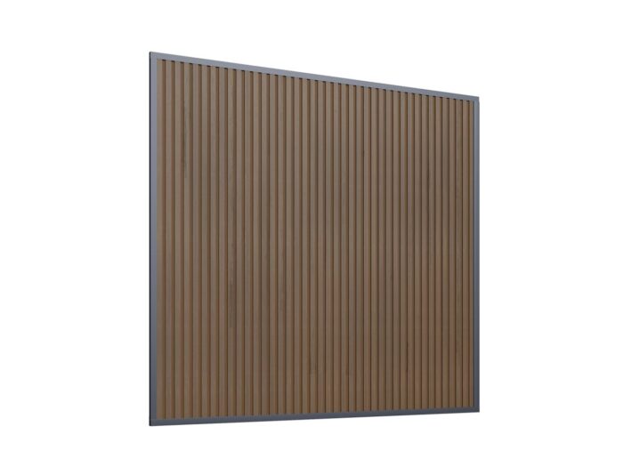 Kees Smit Collectie WPC Wand 265cm t.b.v. Cedrino Pergola 530x360x255cm Laagste prijsgarantie! – Grijs