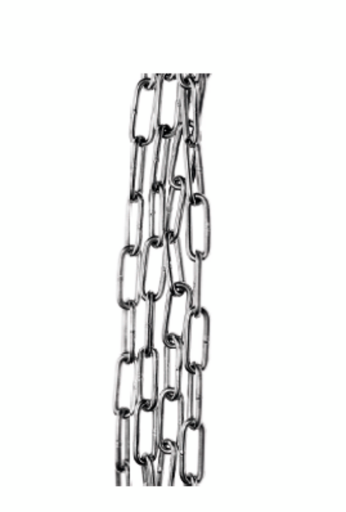 Sun en shade Chain link 200×4 mm for mounting shade sails and to bridge distance Sun & Shade – grijs