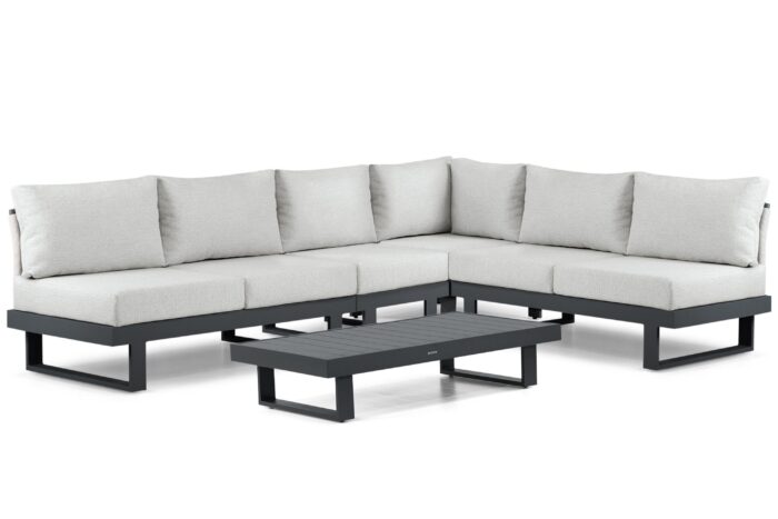Lifestyle Garden Furniture Lorenzo hoek loungeset 5-delig – Grijs-antraciet