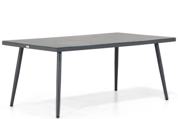 Lifestyle Garden Furniture Sophia dining tuintafel 180 x 100 cm – Grijs-antraciet