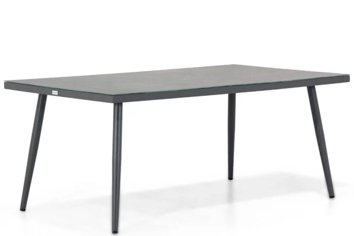 Lifestyle Garden Furniture Sophia dining tuintafel 180 x 100 cm - Grijs-antraciet