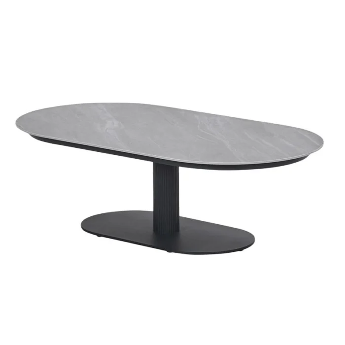 Garden impressions Nice Salontafel Black/Napoli Sand 130 cm