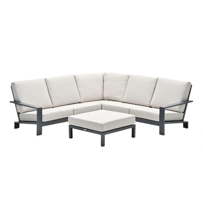 Garden impressions Lincoln Hoek Loungeset Desert Sand – grijs