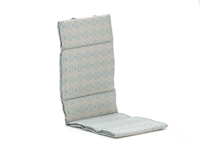 Madison Fiber tuinkussen hoog 125x50cm Laagste prijsgarantie! – Blauw