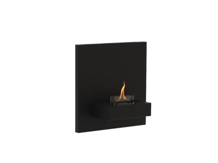 Tenderflame Square 90 wandhaard 45x45x23cm Laagste prijsgarantie! – Zwart