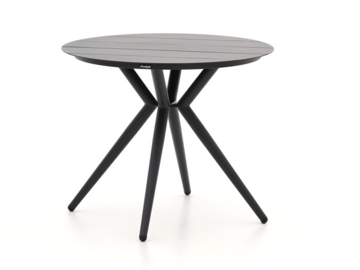 Manifesto Furniture Manifesto Sora dining tuintafel ø 90cm (h:75cm) Laagste prijsgarantie! – Grijs