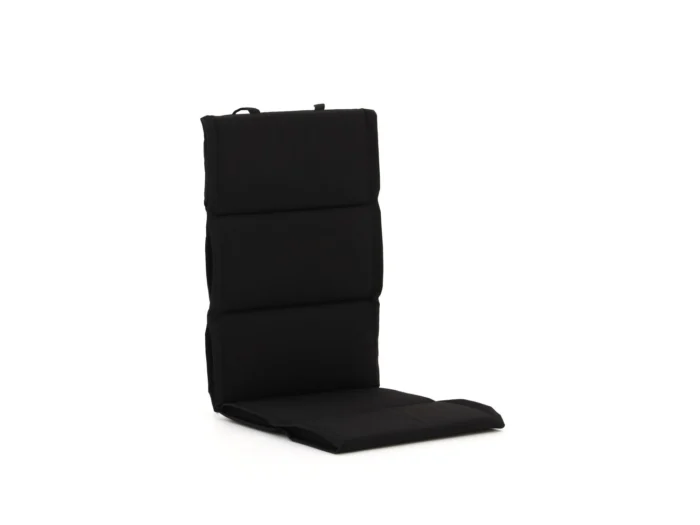 Tex Style Fiber tuinkussen hoog 125x50cm - Zwart