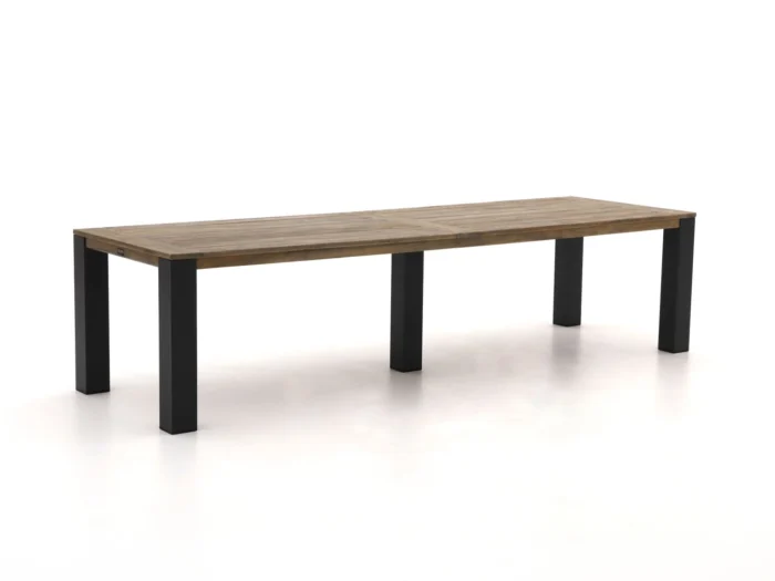 ROUGH Furniture ROUGH-X dining tuintafel 320x100x76cm - Bruin