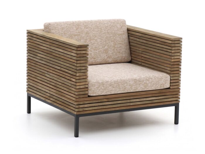 ROUGH Furniture ROUGH-D lounge tuinstoel – Bruin