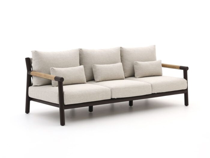 Zavelli Divina lounge tuinbank 3-zits 237cm Laagste prijsgarantie! – Taupe