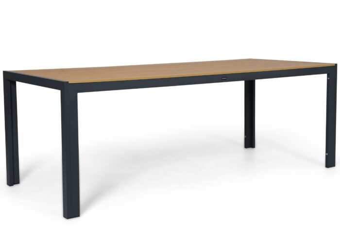 Lifestyle Garden Furniture Creta dining tuintafel 210×90 cm – Grijs-antraciet
