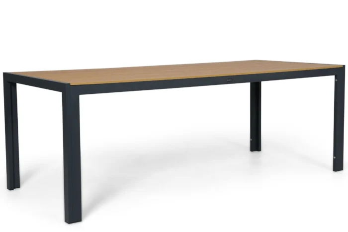 Lifestyle Garden Furniture Creta dining tuintafel 210x90 cm - Grijs-antraciet