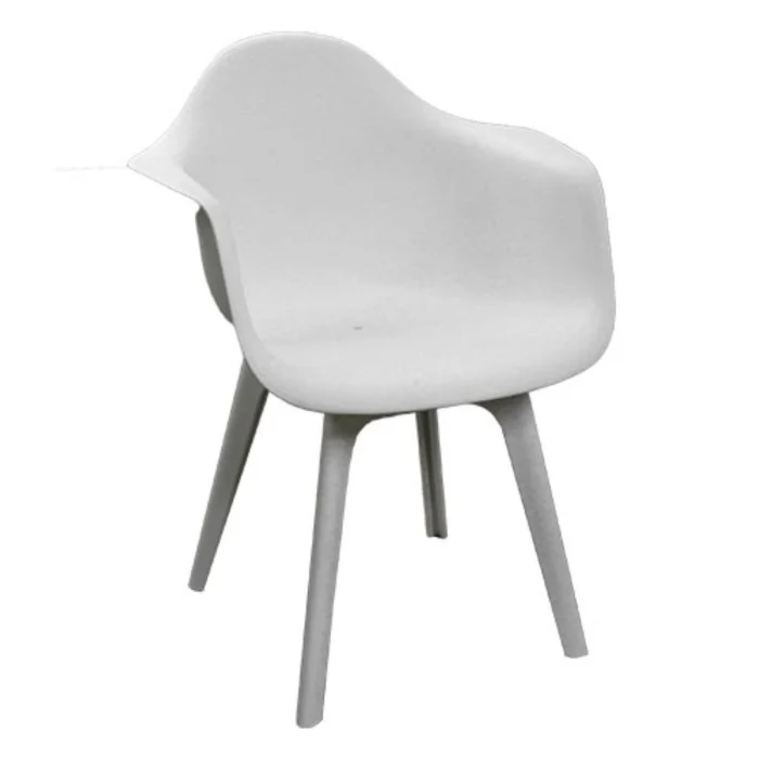 Own Simon dining tuinstoel White - bruin