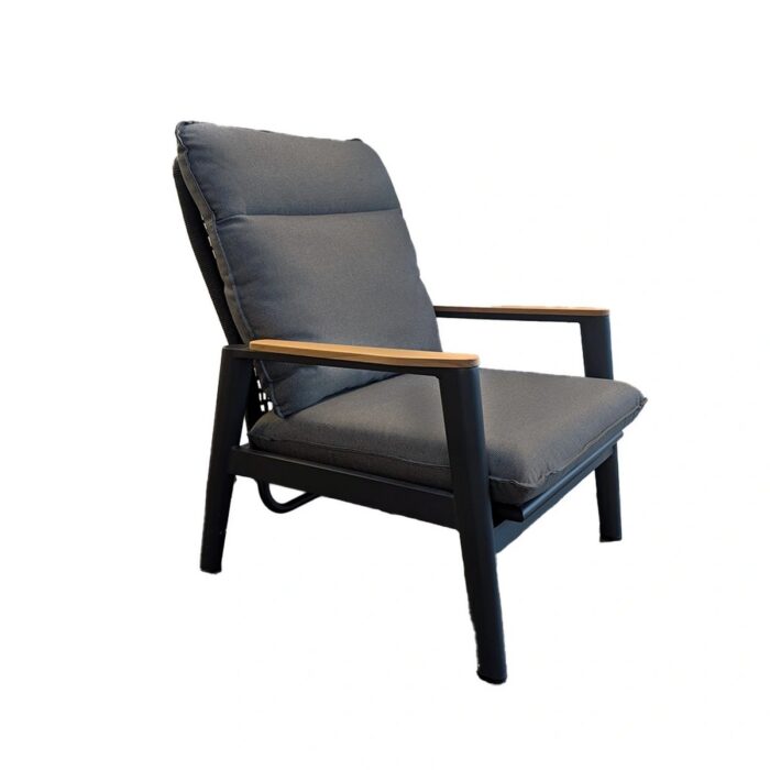 Trestino Beaval Lounge Tuinstoel Antraciet