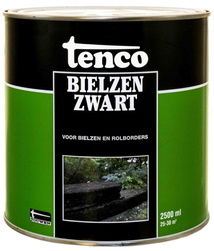 Tenco Bielzen zwart 2,5l verf/beits