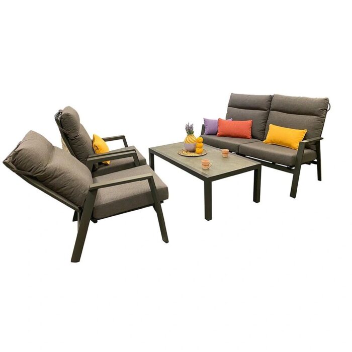 Buitengewoon de boet Lavello Sofa Loungeset – grijs