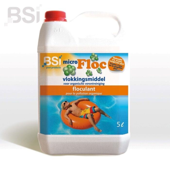 Bsi Micro floc 5 liter Zwembadonderhoud