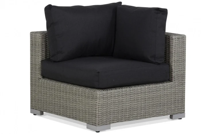 Garden Collections Toronto hoek module - Grijs-antraciet