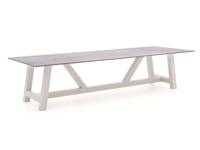 Bellagio tuinmeubelen Bellagio Bresimo dining tuintafel 317x100cm Laagste prijsgarantie! – Wit