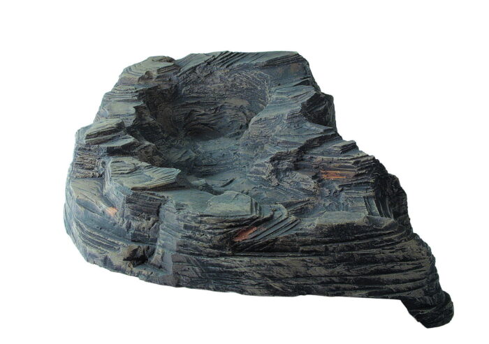 Ubbink Waterval Colorado Bocht links – bruin