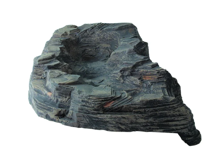 Ubbink Waterval Colorado Bocht links - bruin