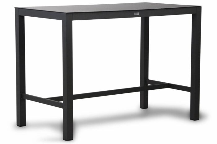 Lifestyle Garden Furniture Brandon bartafel 150 x 80 cm antraciet – Grijs-antraciet
