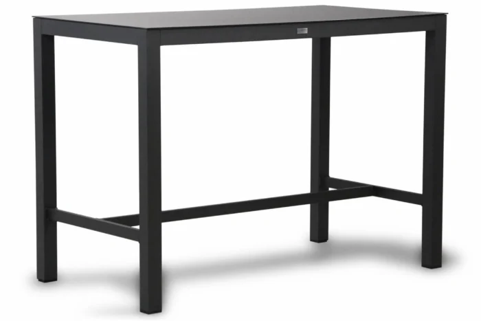 Lifestyle Garden Furniture Brandon bartafel 150 x 80 cm antraciet - Grijs-antraciet