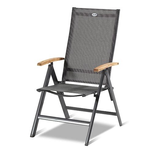 Hartman Aruba verstelbare tuinstoel Teak – grijs