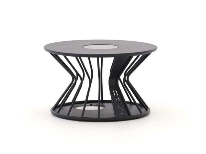 Cosilumia bijzet tuintafel ø70cm (h:41cm) Laagste prijsgarantie! – Zwart