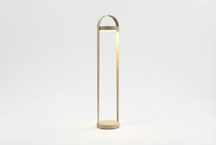 Cosilura floor lamp M sandy beige – Zand/Beige