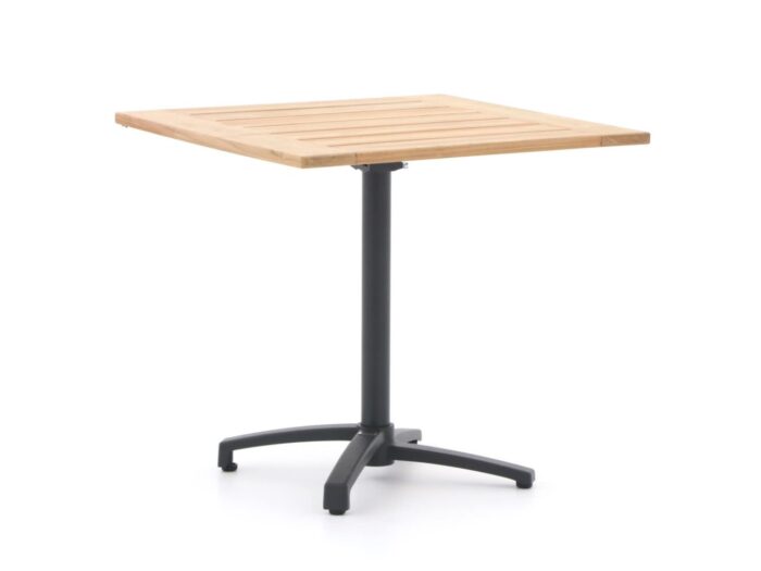 Bellagio tuinmeubelen Bellagio Canzo klaptafel 80x80x75cm Laagste prijsgarantie! – Bruin